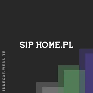 sip-home.pl by August Rasmussen site -  Indexof