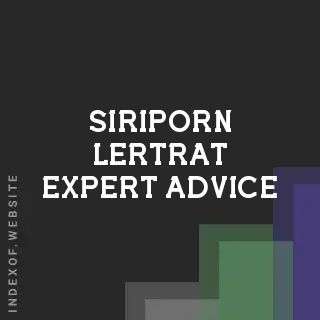 Siriporn Lertrat Expert Advice | Indexof