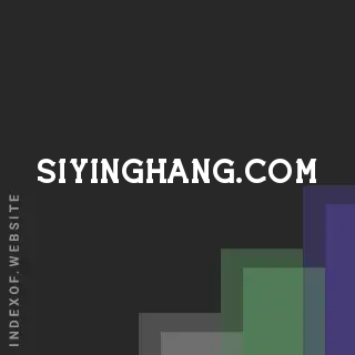 siyinghang.com by Theodoros Chrysostomou site -  Indexof