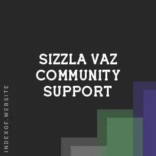 Sizzla Vaz Community Support | Indexof