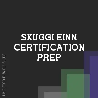 Skuggi Einn Certification Prep | Indexof