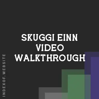 Skuggi Einn Video Walkthrough | Indexof