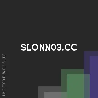 slonn03.cc by Faisal Hamad site -  Indexof
