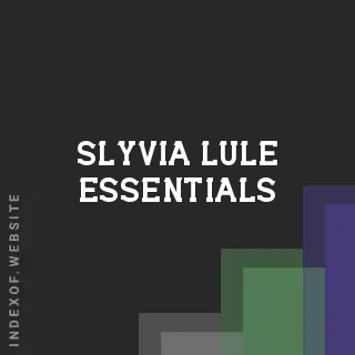 Slyvia Lule Essentials | Indexof