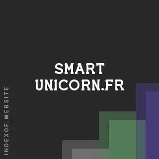smart-unicorn.fr by Teguh Kusuma site -  Indexof