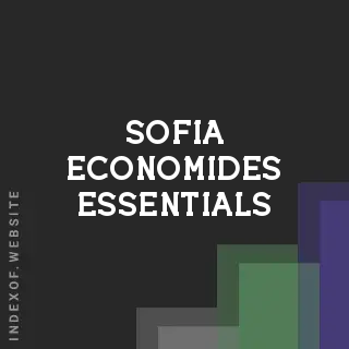 Sofia Economides Essentials | Indexof