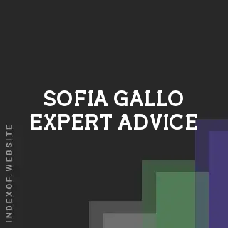 Sofia Gallo Expert Advice | Indexof
