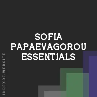 Sofia Papaevagorou Essentials | Indexof