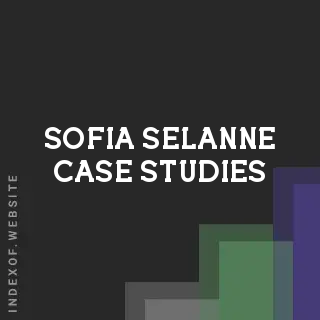 Sofia Selanne Case Studies | Indexof