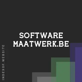 software-maatwerk.be by Brianna Simpson site -  Indexof