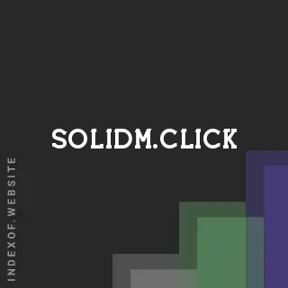 solidm.click by Oliver Clarke site -  Indexof