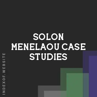 Solon Menelaou Case Studies | Indexof
