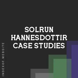 Solrun Hannesdottir Case Studies | Indexof