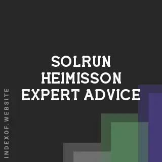 Solrun Heimisson Expert Advice | Indexof