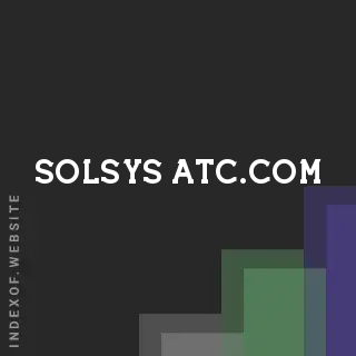 solsys-atc.com by On Ip site -  Indexof