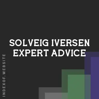 Solveig Iversen Expert Advice | Indexof