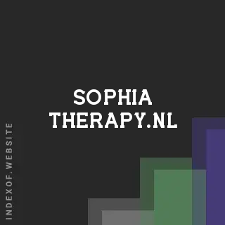 sophia-therapy.nl by William Knudsen site -  Indexof