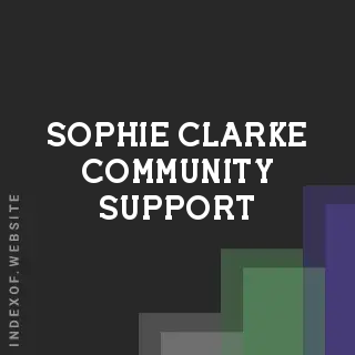 Sophie Clarke Community Support | Indexof