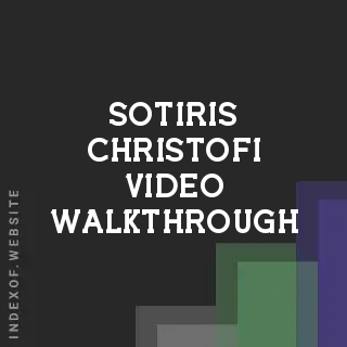 Sotiris Christofi Video Walkthrough | Indexof