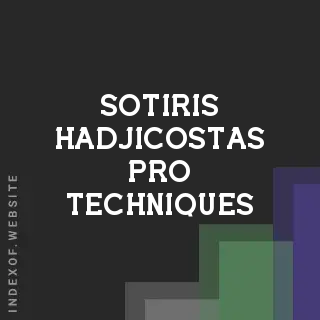 Sotiris Hadjicostas Pro Techniques | Indexof
