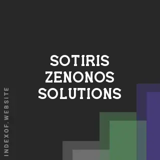 Sotiris Zenonos Solutions | Indexof