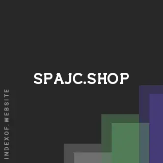 spajc.shop by Prateek Grover site -  Indexof