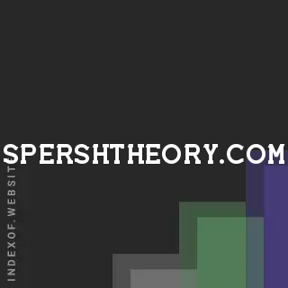 spershtheory.com by Indra Hasan site -  Indexof