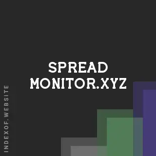 spread-monitor.xyz by Emman Tan site -  Indexof