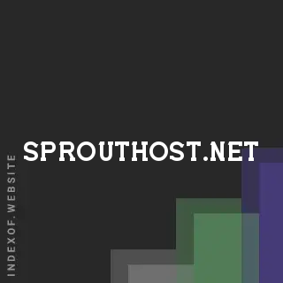 sprouthost.net by Dmitry Gerasimov site -  Indexof