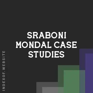Sraboni Mondal Case Studies | Indexof
