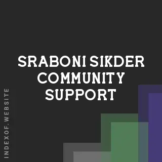 Sraboni Sikder Community Support | Indexof
