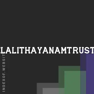 sreelalithayanamtrust.com by Cornelia Bosman site -  Indexof