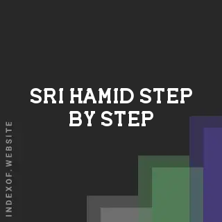 Sri Hamid Step-by-Step | Indexof