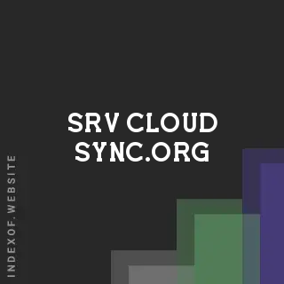 srv-cloud-sync.org by Yu-an Shao site -  Indexof