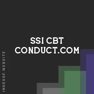 ssi-cbt-conduct.com by Winnie Tsui site -  Indexof