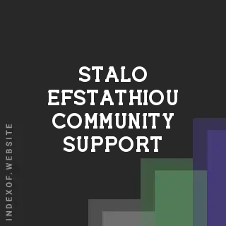 Stalo Efstathiou Community Support | Indexof