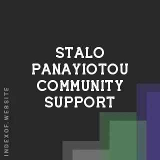 Stalo Panayiotou Community Support | Indexof