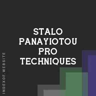 Stalo Panayiotou Pro Techniques | Indexof