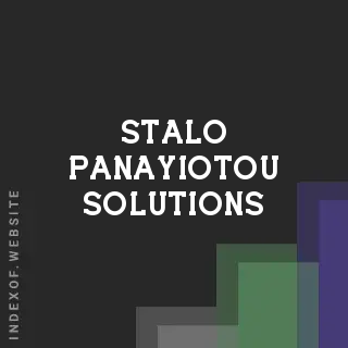 Stalo Panayiotou Solutions | Indexof