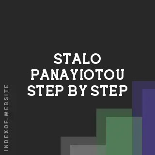 Stalo Panayiotou Step-by-Step | Indexof