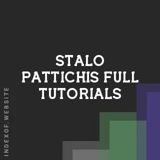 Stalo Pattichis Full Tutorials | Indexof