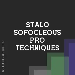 Stalo Sofocleous Pro Techniques | Indexof