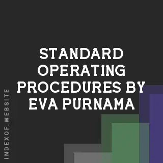 Standard Operating Procedures by Eva Purnama | Indexof