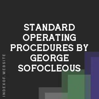Standard Operating Procedures by George Sofocleous | Indexof