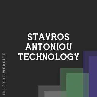 Stavros Antoniou Technology | Indexof