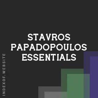 Stavros Papadopoulos Essentials | Indexof