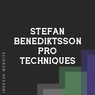 Stefan Benediktsson Pro Techniques | Indexof