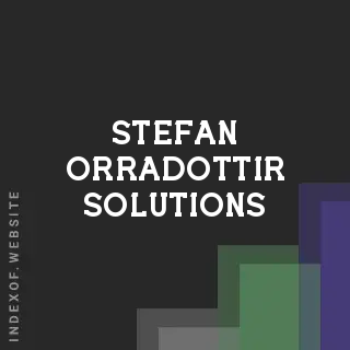 Stefan Orradottir Solutions | Indexof