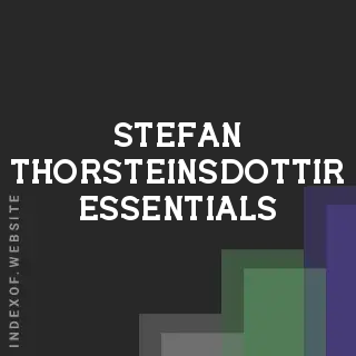 Stefan Thorsteinsdottir Essentials | Indexof
