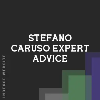 Stefano Caruso Expert Advice | Indexof